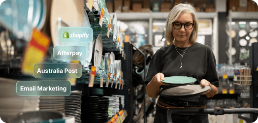  D2C homewares storefront showing lifestyle products with clean, modern design