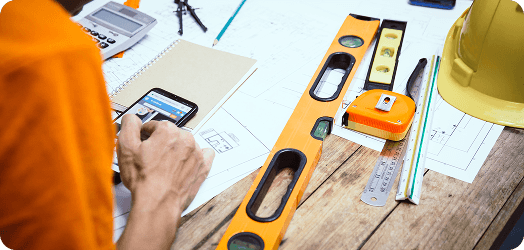 Trade contractor dashboard with concurrent jobs and crew scheduling